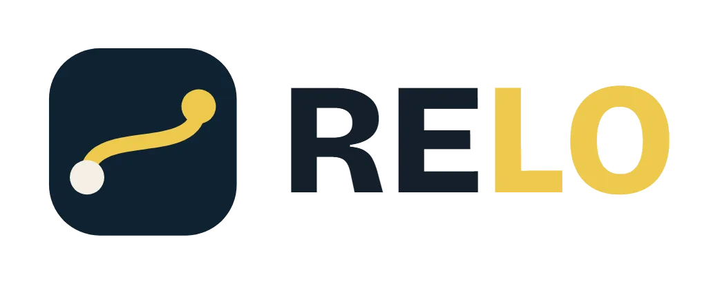 Relo - logistics and transport web design client of Upscaled
